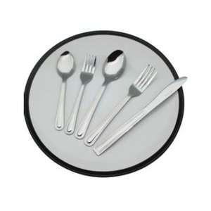 Elegant Stainless Steel Silverware Set with a High-shine <b>Mirror</b> Finished Ultra-<b>lightweight</b> Ergonomic Handle Design - Product Image 5