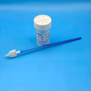 แปรงตรวจปากมดลูกแบบใช้แล้วทิ้งพร้อมสารละลายเก็บรักษาเซลล์ 20 มล. สำหรับการตรวจปากมดลูกทั้งแบบตรวจเซลล์และตรวจ <span class=keywords><strong>HPV</strong></span> - Product Image 5