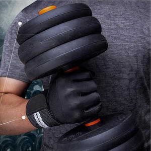 Guantes de Entrenamiento Transpirables Unisex Personalizables, de Spandex, para Gimnasio, Levantamiento de Pesas, Ajustables - Product Image 5