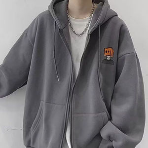 เสื้อฮู้ดดี้ทรงหลวม Fit2Fight ปักลายขายส่ง สำหรับผู้ชายและผู้หญิง น้ำหนัก 350 กรัม เสื้อสเวตเชิ้ตโอเวอร์ไซส์ สกรีนโลโก้ตามสั่ง เสื้อฮู้ดแบบสวมหัว - Product Image 4