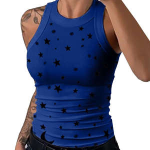 Fabricant Vente directe de haute qualité 100% coton/fibre de bambou Débardeurs pour femmes respirants et abordables - Product Image 3