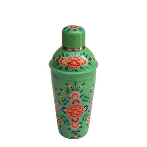 Chất lượng cao hoa in Cocktail <span class=keywords><strong>Shaker</strong></span> tùy chỉnh thực hiện và thủ công đánh bóng sơn cho <span class=keywords><strong>bar</strong></span> & khách sạn sử dụng Hot Bán - Product Image 1