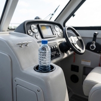 Porte-gobelet en plastique de haute qualité Shanghang pour bateau, accessoires pour voiture, camping-car, usage marin, taille personnalisée, noir et blanc, pour boissons