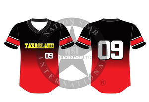 เสื้อเบสบอลแบบสั่งทำพิเศษ ออกแบบสำหรับทีมซอฟต์บอล คุณภาพสูง ระบายอากาศได้ดี บริการ OEM ระดับมืออาชีพ ผลิตจากโพลีเอสเตอร์ - Product Image 5