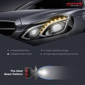 Roadpower M8 Pro Max <span class=keywords><strong>Led</strong></span> Đèn Pha-9006 (HB4) 120000lm <span class=keywords><strong>Led</strong></span> Đèn Pha bóng đèn, Dễ dàng cài đặt cao/thấp chùm - Product Image 4