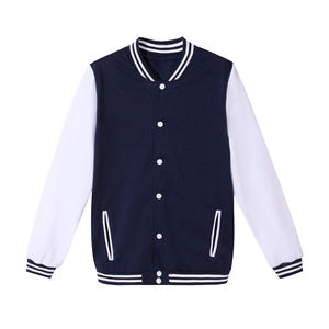 Latest Stylish <b>Women's</b> Varsity Jacket with Breathable Embroidery Solid Color and Comfortable Wool Lining <b>Long</b> Fit Jacket - Product Image 1