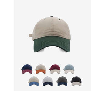 Casquette de baseball en coton non structurée personnalisée en gros, panneau frontal, casquette hip-hop, broderie, haute qualité, sportive, tendance, modèle courant - Product Image 5