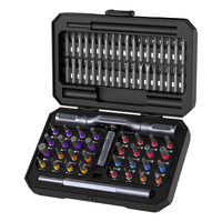 UF-TOOLS Ensemble de tournevis à cliquet de précision 71 pièces, embouts magnétiques en acier S2, kit d'outils pour la réparation de drones, PS4, smartphones, ordinateurs portables