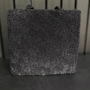 <b>Unique</b> Handmade Beaded Bag, evening party bag , <b>Gift</b> <b>for</b> <b>her</b>, Bridal wedding bag - Product Image 4