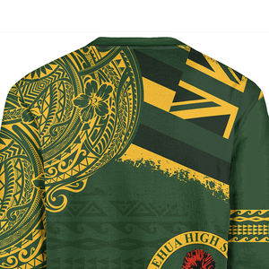 เสื้อสเวตเตอร์ฮาวายแขนยาวสำหรับผู้ชายเสื้อสเวตเตอร์ฮาวายออกแบบได้ตามต้องการฤดูใบไม้ร่วง - Product Image 4