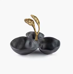 Cuencos de servicio de metal de lujo con acabado dorado Premium, utensilios de cocina tallados para mezclar hornear o cocinar alimentos, Material seguro - Product Image 5