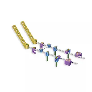 Cirugía Dhs y Dcs Placas Kit de instrumentos Trauma Placa de bloqueo quirúrgica Implantes ortopédicos Juegos de instrumentos - Product Image 2