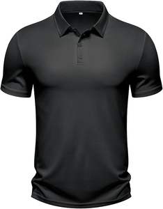 Men's Short Sleeve Summer Jersey for <b>Polo</b> <b>Shirts</b> Top Seller Breathable Anti-Pilling <b>with</b> <b>Pocket</b> Custom Logo Solid Color - Product Image 1