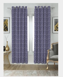 ม่าน & ม่านแขวนสำหรับตกแต่งบ้านของ Doire03สินค้าขายส่งจาก Neelkamal ผ้าแจ็คการ์ด - Product Image 1