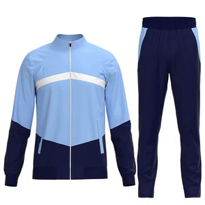 Survêtement Surdimensionné Décontracté Solide Survêtements Pantalon de Survêtement Ample en Polyester Ensemble de Jogging Coupe-Vent Personnalisé 2 1 Conception Légère - Product Image 1