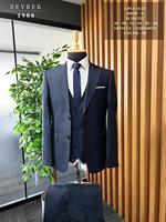 Costumes de mariage et d'affaires pour hommes, coupe ajustée, les plus populaires, grande taille, anti-plis, double boutonnage, sur mesure, première classe