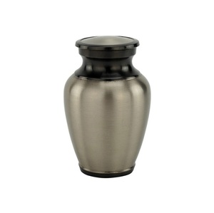 Handmade Modern Brass Cremation Urn Custom Design Paw Printed Funeral <b>Keepsake</b> for <b>Pet</b> & Baby <b>Ashes</b> - Product Image 4