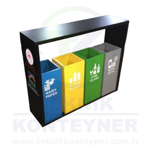 ชุด4ชิ้นหรูหราพร้อมฐานผลิตภัณฑ์คุณภาพสูงโครงสร้างยืนรีไซเคิลเป็นมิตรกับสิ่งแวดล้อม - Product Image 3