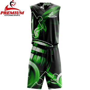 ชุดเสื้อบาสเก็ตบอลชุดทีมชุดเสื้อบาสเก็ตบอลพิมพ์ซับลิเมชันสั้นตามสั่ง - Product Image 5