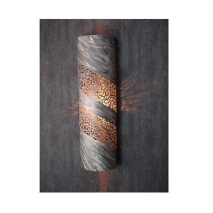 Promotion : Applique Murale LED Métallique à Commande Tactile Dorée, Design Simple, Double Tête Haut et Bas, Étanche pour Extérieur, Idéale pour la Décoration Intérieure - Product Image 4