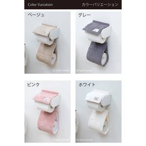 Porte-papier de luxe en acier inoxydable 304 Sièges de toilette coussinés de haute qualité Beige/gris/rose/blanc Accessoire de cuisine simple simple - Product Image 4