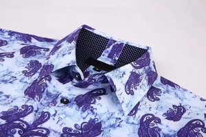 Custom Full Sublimation Printed <b>Men's</b> Flower <b>Hawaiian</b> <b>Shirt</b> Quick Dry Casual Button Down Beach Wear <b>men's</b> <b>shirts</b> - Product Image 5