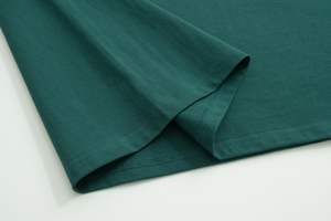 เสื้อยืดคอกลมทรงหลวม แขนเสื้อตก ผ้าคอตตอน 100% 220 กรัม สำหรับผู้ชาย ลายอินทรีบิน แบบสั่งทำพิเศษ แห้งเร็ว - Product Image 4