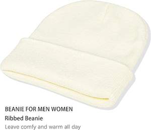 2025 New Design <b>Wool</b>/Cotton Breathable Waterproof Jacquard Unisex Adult <b>Beanie</b> <b>Hats</b> OEM Service Wholesale Custom Made High Image - Product Image 5