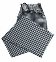 Tenues de chef respirantes 100% coton pour hommes, usage restaurant/bar, logo personnalisé imprimé par sublimation, ensemble veste et pantalon de chef moderne