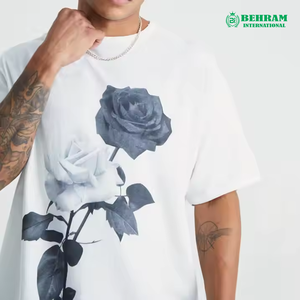 T-shirts personnalisés pour hommes, fabricant de vêtements pour hommes au Pakistan, t-shirt pour homme, coupe ample, nouvelle arrivée, 100% coton - Product Image 6