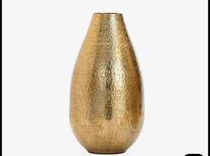 Florero de Aluminio Texturizado Moderno de Lujo, Recipiente Plateado para Decoración de Hogar de Alta Gama y Centros de Mesa para Eventos de Hotel - Product Image 4