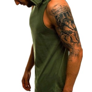 Camisetas Deportivas Extra Grandes para Hombre, Modelo 2025, Poliéster/Algodón, Tallas Grandes, Secado Rápido, Ropa de Gimnasio para Verano, Transpirable, Estilo Urbano - Product Image 2