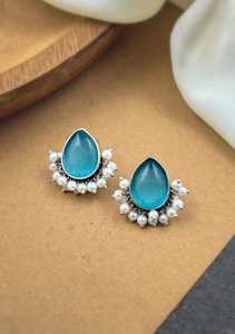 Pendientes de latón oxidado con gota de lágrima, pendientes de gota étnicos de inspiración Vintage para mujer, joyería bohemia de declaración, ropa informal y festiva - Product Image 5