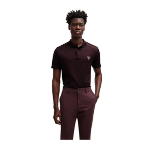 Camiseta de Golf para Polo de 100% algodón para hombre con manga corta con cuello Performance Dry Fit transpirable - Product Image 1