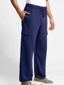 Logo personnalisé Pantalon de survêtement surdimensionné de haute qualité 100% coton Sweat Jogger Pantalon de survêtement décontracté pour hommes - Product Image 4