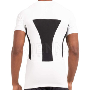 T-shirt imprimé en polyester et coton pour hommes, T-shirt décontracté 100 % coton pour hommes, impression numérique personnalisée 2026 - Product Image 2