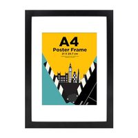 Cadre photo rectangulaire créatif et écologique en bois avec verre acrylique incassable, fixation murale – Meilleures ventes