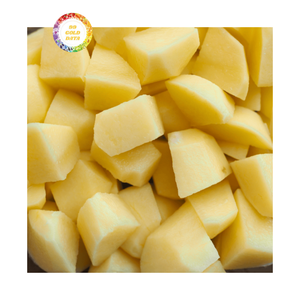 Patate douce vapeur surgelée IQF en vrac, patate douce jaune et violette pour la vente en gros, l'exportation et les services de restauration - Product Image 1
