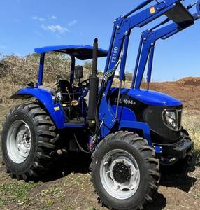 Tracteur Lovol TD1004 avec système de dégagement rapide pratique à montage Euro Godet 4 en 1 - Product Image 4