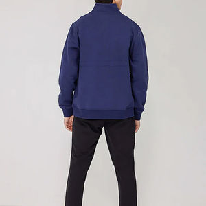 Sudaderas de Invierno para Hombre, Manga Larga, Bordadas, Estampadas con Serigrafía, 100% Algodón, Media Cremallera, Anti-Pilling y de Secado Rápido, Más Vendidas - Product Image 6