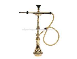 Cachimbas de Lujo Farida, Únicas, de Latón Macizo, con Cuentas Plateadas Lacadas, Edición Limitada - Product Image 4