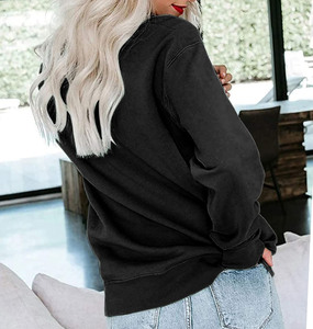 Vente chaude décontracté coton 100% Polyester Sweats décontracté Top qualité élégant Jogging porter culture pull sur taille à la mode - Product Image 2