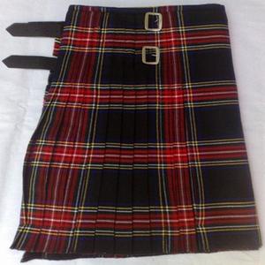 Kilt écossais en laine pour hommes Robe traditionnelle Highland Jupe Kilts Tartan Kilt à carreaux - Product Image 4