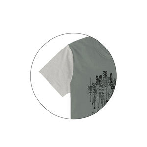 Sublimation personnalisée T-shirts décontractés en satin pour hommes 100% coton Chemises de sport en polyester/polyester à séchage rapide - Product Image 3