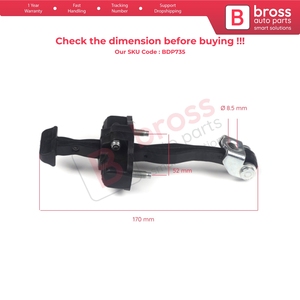 สายรัดจำกัดการเปิดประตูหน้า BDP735 สำหรับ Ford Focus MK3 C346 ปี 2010-2019 รุ่น BM51A23500AA - Product Image 5