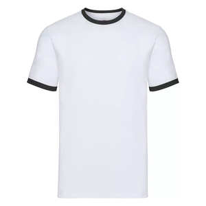 Nuevas camisetas de algodón 100% de alta calidad para hombre, tela suave Lisa para bordado e impresión personalizados para eventos de negocios o equipos - Product Image 3