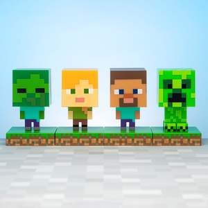 Veilleuse LED 3D Creeper de Minecraft, lumière d'ambiance gravée en ABS pour chambre à coucher, 7 couleurs, LED chaude, décoration carrée pour pièce - Product Image 4