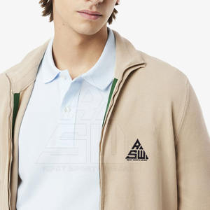 Sweat à capuche zippé en coton mélangé respirant et écologique pour homme, qualité supérieure, décontracté, hiver - Vente en gros - Product Image 2