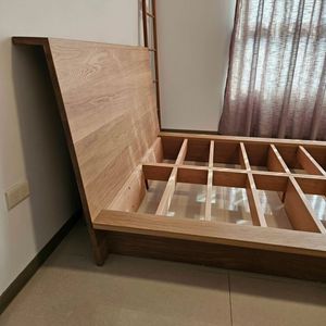 Modern Teak Storage <b>Bed</b> <b>Frame</b> <b>Platform</b> <b>Bed</b> Solid Wood Bedroom Furniture Custom Size Indonesia Manufacturer - Product Image 3