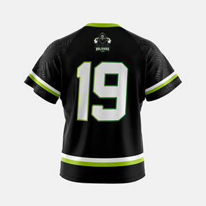 เสื้อเจอร์ซีย์ทีมกีฬารักบี้เสื้อครอปตาข่ายสำหรับผู้ชายเสื้อกีฬาลาครอสมีรูระบายอากาศ - Product Image 2